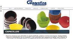 Desktop Screenshot of colparafino.com